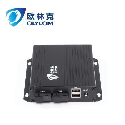 China Telecommunication and Security Field Full Resolution 1080P DVI Video to Fiber Converter Single Mode 4K DVI KVM Fiber Optic Transceiver for sale