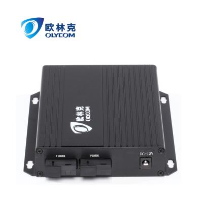 China Telecommunication Simplex 20 Kilometers DVI Video Transceiver Fiber Optic Equipment for sale