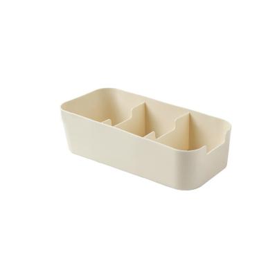 China New Viable Home Organizing Locker Room Dressing Table Containers Plastic Box Organization And Storage Baskets Jewelry Box For Socks for sale