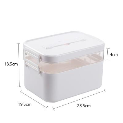 China Convenient large capacity viable portable container hot sale multifunctional storage box organize for medicine for sale