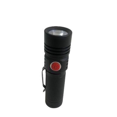 China Low Price Camping Aluminum Alloy Top Adjust Focus 3*AAA Dry Battery Manufactures Mini Portable Flashlight for sale