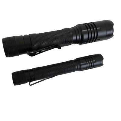 China Classic Products Camping Aluminum Alloy Top Square Focus 2aa Dry Battery Led Mini Flashlights for sale