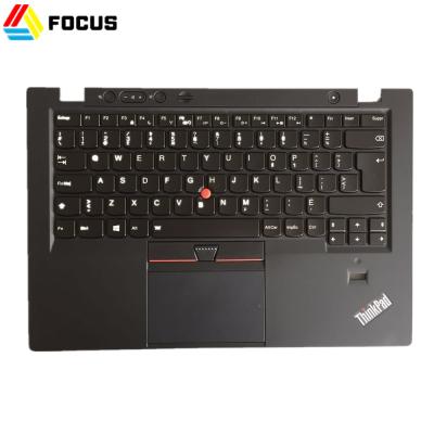 China New Genuine Uppercase 00HT002 04Y0788 04X3603 04Y2955 04X0448 00HT040X1 For Lenovo Carbon 1st Gen Palmrest w/ Keyboard CFR For Lenovo X1 Carbon Gen 1 for sale