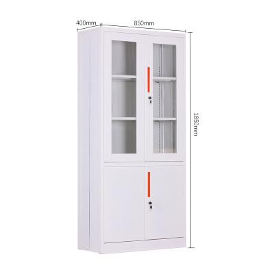 China (Other) GDLT Adjustable Steel 2 Door Folding Cabinets Metal File Archive Cabinets for sale