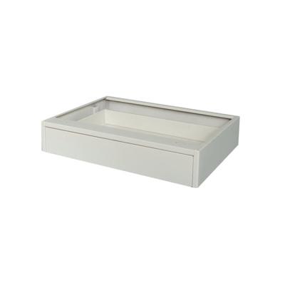 China White Color Metal Center Accessory Lockable Desk Drawer Without Lock for sale