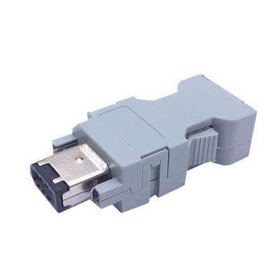 China Power Servo Drive Connector SM-6P CN3 Connector 1394 Encoder Plug-in Socket for sale