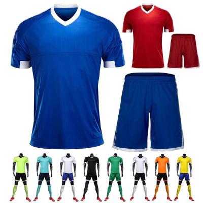 China Custom Latest Designs Men Football Shirt Manufacturer Soccer Jersey Sets New Model Custom Football Jersey Set for sale