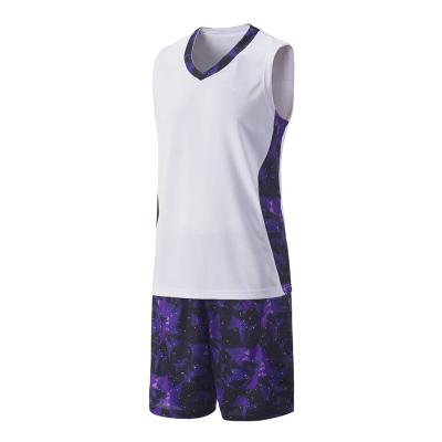 China Antibacterial Custom Logo Sublimation Basketball Jersey Wear Uniform for sale