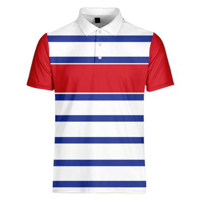 China Anti-pilling Polo Shirt Men 2021 Summer Cotton Striped Men's Casual Shirt Male Short Sleeve Polo Shirt Men for sale