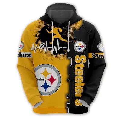 China 2022 Anti-wrinkle sports uniform player sublimated NFL fabric American football NFL sweater NFL heating coat printing cotton for sale