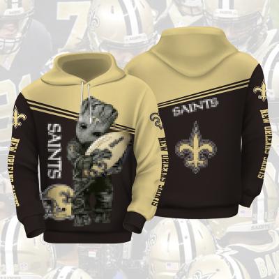 China High Quality NFL Tank Top American Football Saint Cowboy Raider Autumn Sweatshirts Anti-wrinkle Print Men's Hoodies for sale