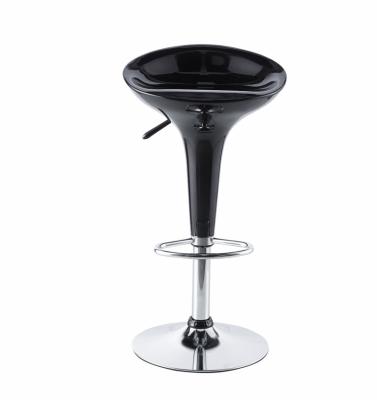 China (Height)Adjustable Hot Sell Modern Style Metal Dining Bar Chair ABS Plastic Barstool Chair for sale