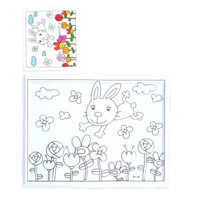 China Children's 3D Watercolor Coloring Handmade DIY Coloring Creative Graffiti Complete Color Palette For Kids Hj83261 for sale