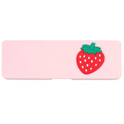 China Schools & Super cute cartoon cute girl's heart students stationery desks matching storage children's pencil box for sale