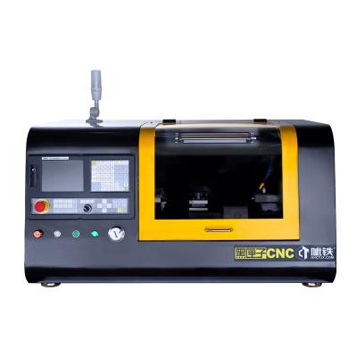 China Small Hotels 1.2KW Mini CNC Black Box Lathe Desktop Turning Machine With High Precision Sales Directly From China for sale