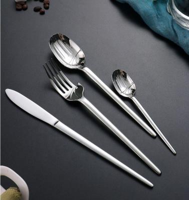 China Sustainable High Quality Stainless Steel Flatware Hotel Restaurant Cutlery Set for sale