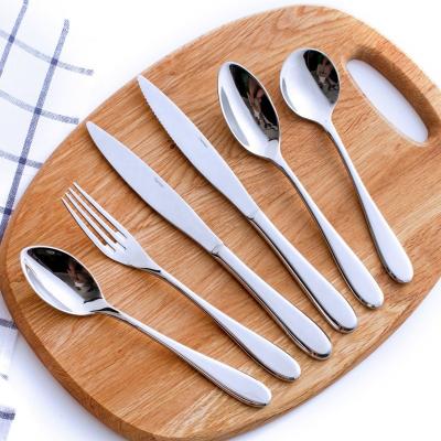 China Sustainable Maysun Rustic Stainless Steel Dining Utensil Flatware Set for sale