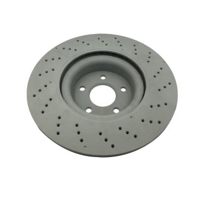 China Good Quality GAK Auto Brake Systems Front Brake Disc Rotor 221 421 17 12 Fits For MB S-CALSS W221 OEM 2214211712 for sale