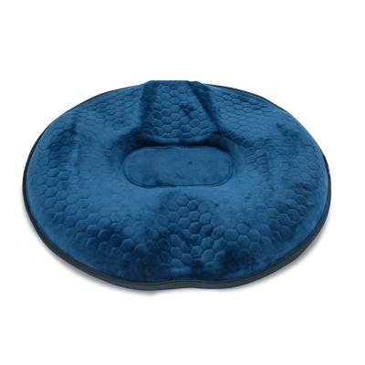 China Large PORTABLE Thick Cushion Honeycomb Design Cushion With Non-Slip Seat Cover For Relief Back Pain for sale