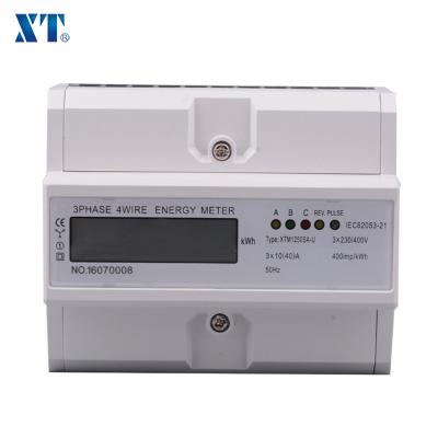 China ENERGY METER EXPERT / Active LCD Display 3 Phase Energy Meter XTM1250SA-U XTM1250SA-U for sale