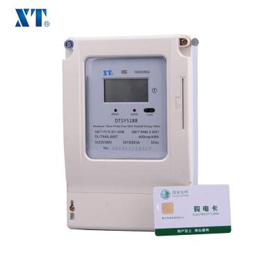 China LCD Display EXHIBITION PERIKSA ENERGY METER EXPERT / Three Phase Prepaid Electricity Reactive Meter Per Kilo Watt Hour for sale