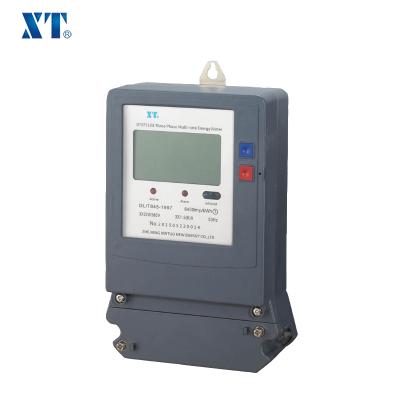 China Three Phase Electronic Prepaid ENERGY METER DTSY5188 Digital Energy Meter / DTSY5188 Digital Energy Meter for sale