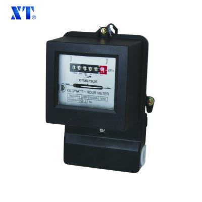 China ABS Energy Meter Single Phase 220V KWH Electric Power Monitor Expert Bi-Directional Electromechanical Meter for sale