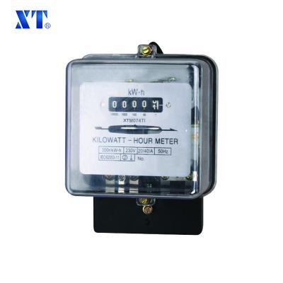 China Single Phase Electric Count Kilowatt Energy Meter XTM074TI for sale