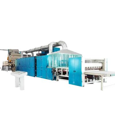 China New Type Polyester Nonwoven Fiber Machine Thermal Bonding Production Line for sale