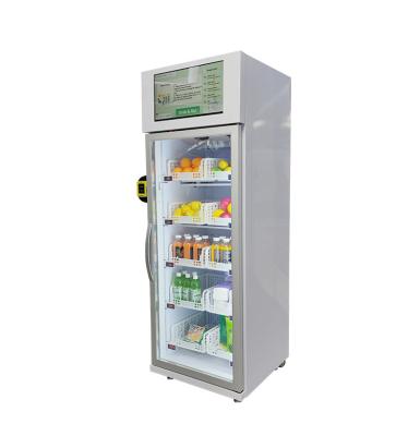 China Micron Free Software Smart Vending Micron Fridge Bind n Go Weight Smelling Fresh Egg Food Machine Vending For Vending for sale