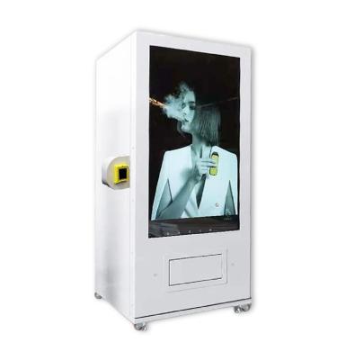 China Micron Free Software Micron Smart Vending Machine With Big Screen E-cigarette Vending Machines With Card Reader for sale