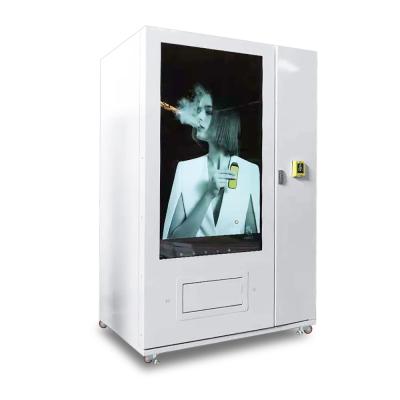 China Micron Free Software Customize Vending Machine With Smart System 55inch Touch Screen E-cigarette Vending Machines for sale