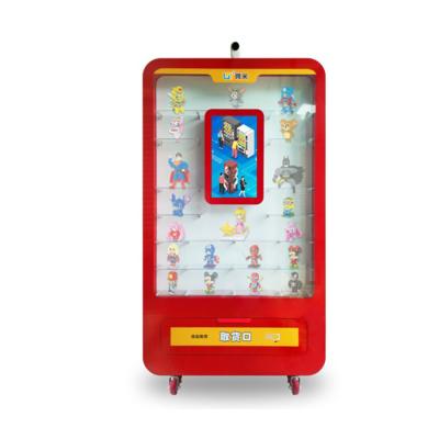 China Micron free software good quality smart toy vending machine with display stand and colorful light in shopping mall for sale