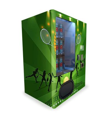 China Micron Free Software Micron Smart Mini Selling Vending Machine For Selling Tennis Sports Goods In Outdoor for sale