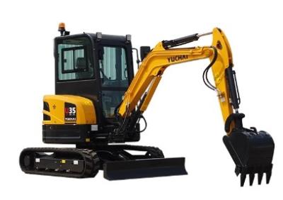 China Customized Mini Excavators Crawler 360-Degree Rotation Compact Digger for sale