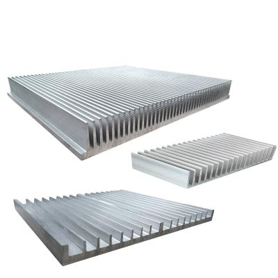 China Heatsink and Heatsink Customized Flat Wide Shape Heatsink Aluminum Profile Extrusion For Computer CPU UPS for sale