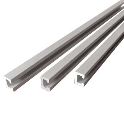 China Photoelectric Switch C Shape Extruded Aluminum Profile for sale