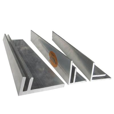 China Customized Aluminum Channel F Profile Glazing Extrusion For Roof , Glazing for sale