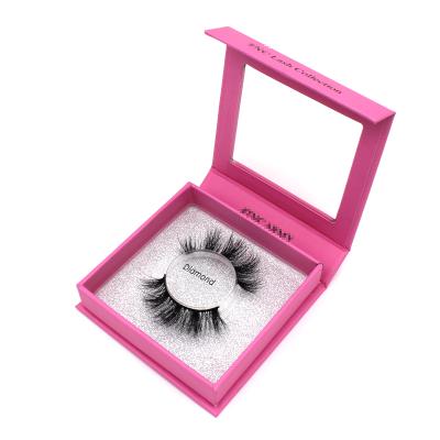 China Sensitive Cruelty Free 100% Mink 25mm Thick Long Lashes Made In China for sale