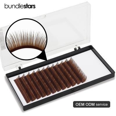 China Top Grade Lightweight Lashes Volume Extensions Professional Sterilized Russian Handcrafted Eyelash Extension With Great Price for sale