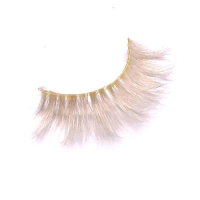 China Delicate Professional Eye Colored Lashes Colored Fan Lick Extensions With CE Certificate for sale