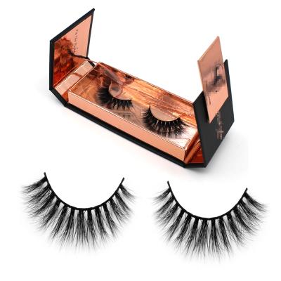 China Delicate own brand India eyelash case 3d mink eyelashes logo with high quality for sale