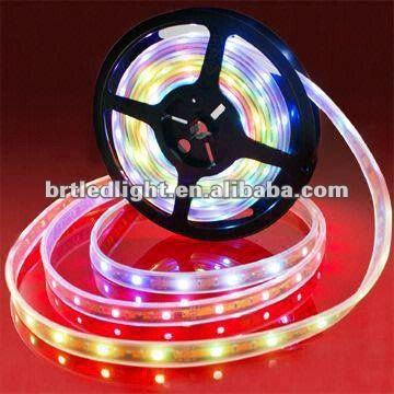 China FPCB Waterproof RGB LED Strip Multicolor 5M/roll SMD 5050 IP68 LED Light Strip for sale