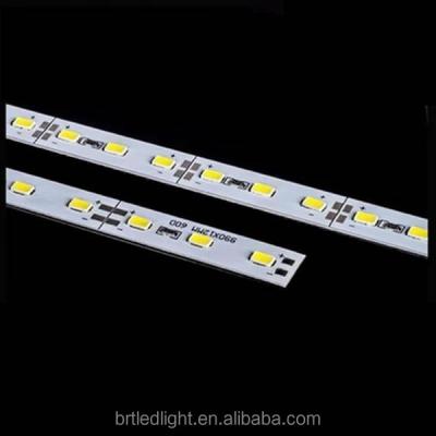 China 7020 SMD DC12V LED Light Strip 60LEDs/pcs Residential Warm White Cabinet Light 5730 Led Strip Aluminum for sale