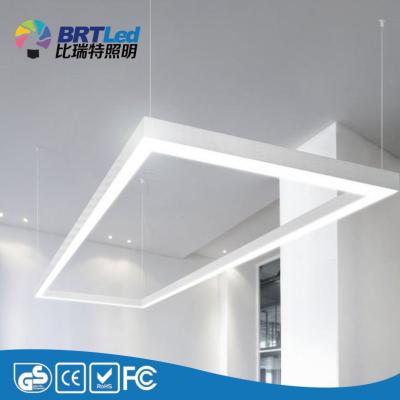 China Aluminum Alloy+PC Shell 2017 ETL Certificate 8ft 4ft Led DALI Pendant Light Linear Controlling Linear Led Fixture for sale