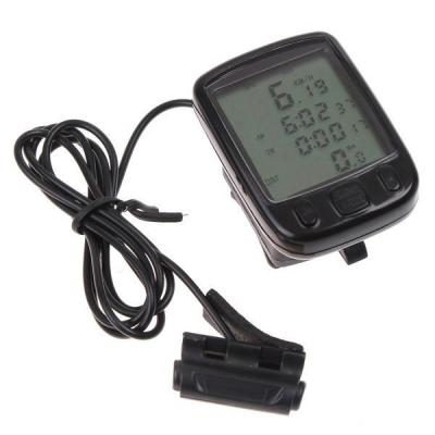 China Cheap Waterproff Price Bicycle Accessories LCD Bike Speedometer Meter Bicycle Odometer Computer for sale