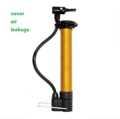 China Chinese manufacturer reversible hand bicycle floor pump/mini high quality aluminum hose/bicycle compressor pump parts for sale