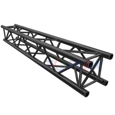 China 6061-T6 Aluminum Alloy Black Color 0.5-4m 290mm Square Lighting Truss For Shows / Easy-install Stage Lighting Truss for sale