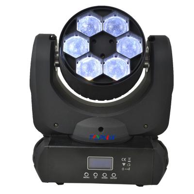 China Theme Park Stage Nightclub Event Show Led Moving Head Light 6*15W RGBW 4in1 LED Bee Eye Moving Head Light for sale