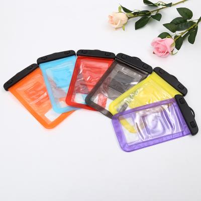 China Custom Colorful Waterproof Promotional Gifts PVC Phone Bag Phone Arm Bag for sale